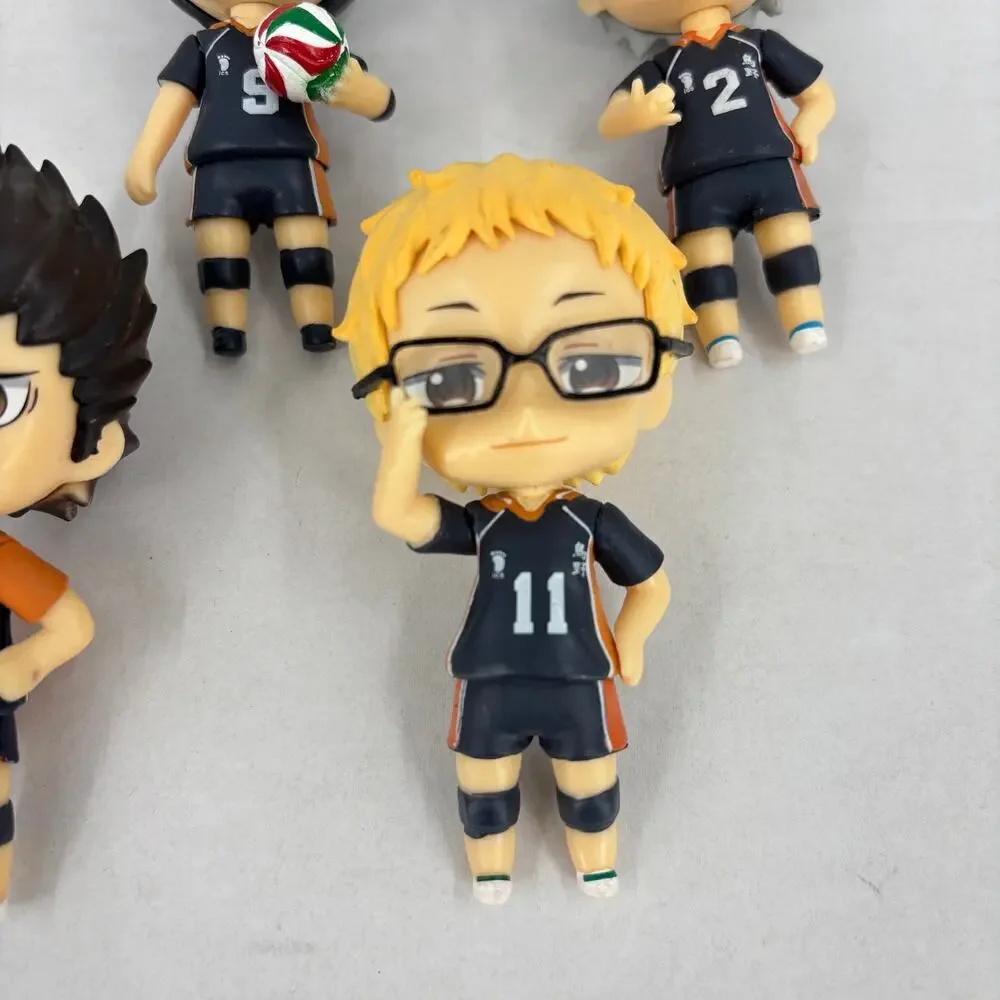 Anime Action Figures Lot of 4 PVC Toys‎ Cake Toppers Collectibles 3.5 Inch